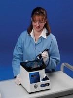 Центрифужный испаритель для пробирок 24 х 1,5 мл, 12 х 15 мл, 8 х 25 мл, до 60 °C, камера из алюминия с тефлоновым покрытием, стробоскоп, с насосом, с ротором 24 х 1,5 мл, CentriVap micro IR, Labconco