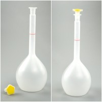 Колба мерная 1000 мл., с пробкой, п/п, Kartell