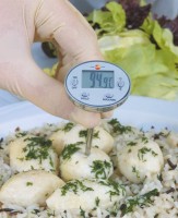 Водонепроницаемый минитермометр - с защитным рукавом для наконечника зонда