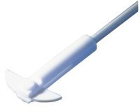 Перемешивающий элемент лопастной, 2 полулунные лопасти, 18х65 мм, длина 350 мм, PTFE, HR 18, Heidolph