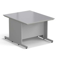 Стол островной ЭКРОС 1200х1500х900 мм, раб. поверхность - МОНОЛИТНЫЙ КЕРАМОГРАНИТ с ПВХ кромкой