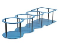 Штатив для бутылей 3х2 л и 1х4 л, формат 1х4, для Wellwash Versa, Thermo FS