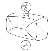 Мешки для сбора, хранения и транспортировки культуральной жидкости 3D Productainer BPCs, 500 литров, материал ASI 26/77, 3 порта, Thermo FS (DM_SS00175-I)