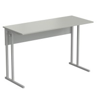 Стол ученический упрощенный 1200х500х760, раб. поверхность - ЛАМИНАТ СЕРЫЙ