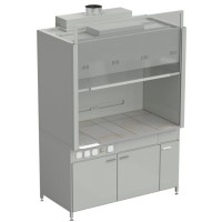 Шкаф вытяжной без подвода воды 1500х900х2145 мм, раб. поверхность - КЕРАМИКА