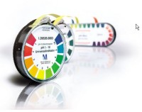 Индикаторная бумага pH 9,5-13, Alkalit, шаг 0,5, Merck (Millipore)