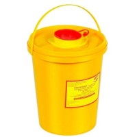 Контейнер одноразовый для сбора острого инструментария класса Б МК-01 &quot;МедКом&quot;, объем 3,0 л.