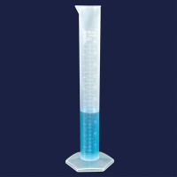 Цилиндр мерный ISOLAB 500 мл, класс B, PP, рельефная шкала