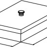 Лоток Bochem для инструментов с крышкой с ручкой, размеры 280x180x60, нержавеющая сталь