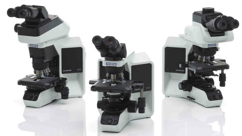 Микроскоп BX-43, прямой, ахромат, СП, ТП, ФК, ДИК, флуоресценция, простая поляризация, 10×, 20×, 40×, 60×, 100×, Olympus