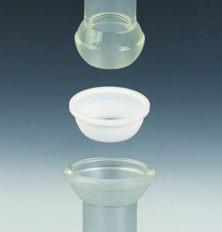 Муфты ptfe. Сферический шлиф. Тарелка лабораторная PTFE. Шаровой шлиф. Муфта PTFE