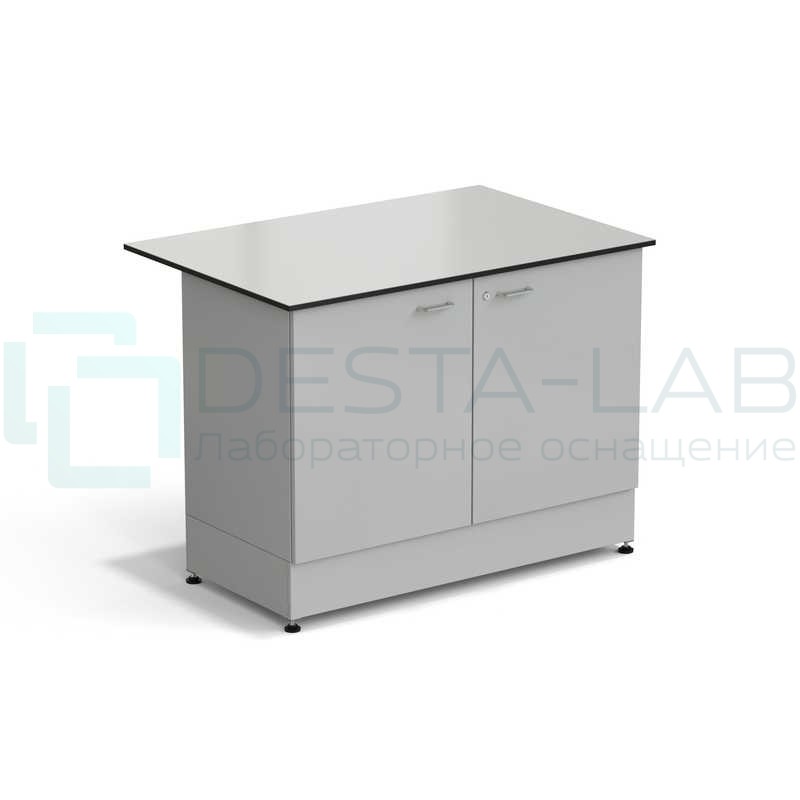Стол-тумба ЭКРОС 1200х800х900 мм 2 двери, раб. поверхность - LABGRADE