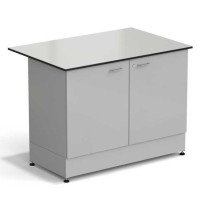 Стол-тумба ЭКРОС 1200х800х900 мм 2 двери, раб. поверхность - LABGRADE