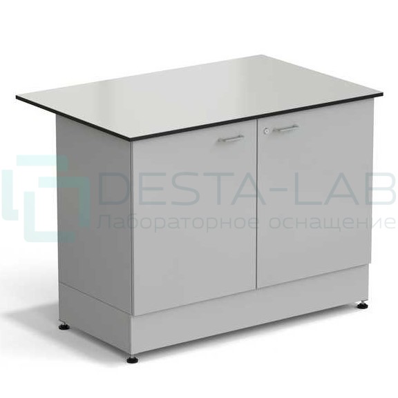 Стол-тумба ЭКРОС 1200х800х900 мм 2 двери, раб. поверхность - LABGRADE
