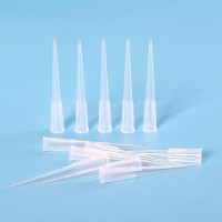 Наконечники до 200 мкл, стерильные, без фильтров, длина 50, 5 мм, Servicebio, Китай (аналоги арт. 4864, T-200-Y-R-S, Corning; 94060313, Thermo FS)