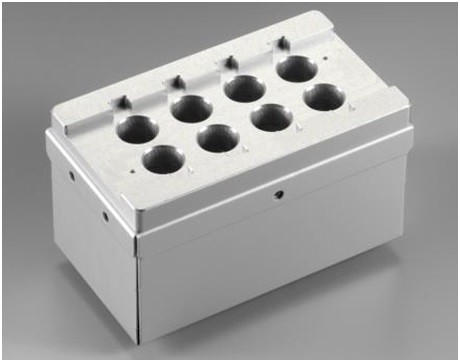 Адаптер-блок охлаждения CoolBlock R10 для 4×2 1,5 мл пробирок, Blue-Ray Biotech