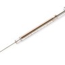 Шприц микролитровый Hamilton 250 мкл, 725 N, Cemented Needle, 22 gauge, 2 in., point style 5