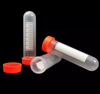 Пробирки 50 мл, ПП, резьбовые, круглодонные, с крышкой, стерильные, без ДНКаз, РНКаз, пирогенов, 17500g, 25 шт./уп., Servicebio, Китай