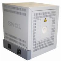 SNOL 0,8/1250 лабораторная трубчатая электропечь с трубчатой керамической камерой (программируемый терморегулятор)