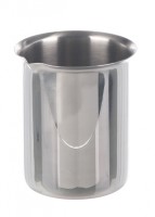 Стакан Bochem химический с ободком и носиком, 250 мл, нержавеющая сталь