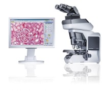 Микроскоп BX-46, прямой, бинокуляр, СП, ТП, поляризация, 40x 100x 400x 1000x, Olympus