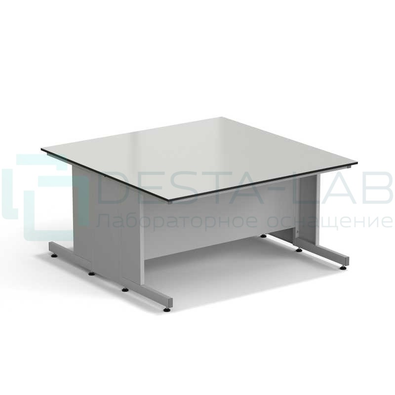 Стол островной ЭКРОС 1500х1500х750 мм, раб. поверхность - LABGRADE