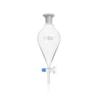 Воронка делительная, 500 мл, грушевидная, шлиф 29/32, пробка ПП, 1 шт/уп, Duran (DWK)