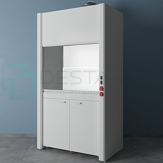Шкаф вытяжной металлический ЛК-1200 ШВ-МЕТ (Нерж. сталь)