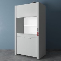 Шкаф вытяжной металлический ЛК-1200 ШВ-МЕТ (Нерж. сталь)