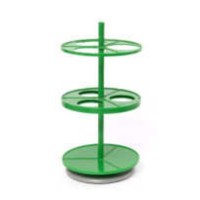 Штатив ЭКРОС-2940 (ПЭ-2940) для 3-х цилиндрических делительных воронок объемом 500 мл