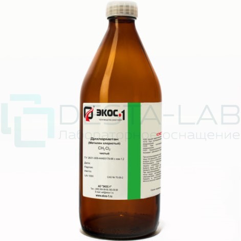 Метилен хлористый чистый (Ч), бутылка 1 л.