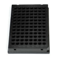 Планшеты для ПЦР, 96-лун., Hard-Shell, с юбкой, низкий профиль, черные с черными лунками, полипропилен, 50 шт./уп., Bio-Rad