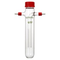 Холодовая ловушка Rettberg 1000 мл, неразъемная, крышка GL 45, соединения 2 x GL 14, стекло