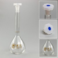 Колба 2а-200-1 мерная, с пробкой, ГОСТ 1770-74