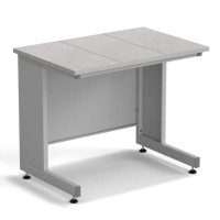 Стол пристенный ЭКРОС 900х600х750 мм, раб. поверхность - КЕРАМИКА с ПВХ кромкой