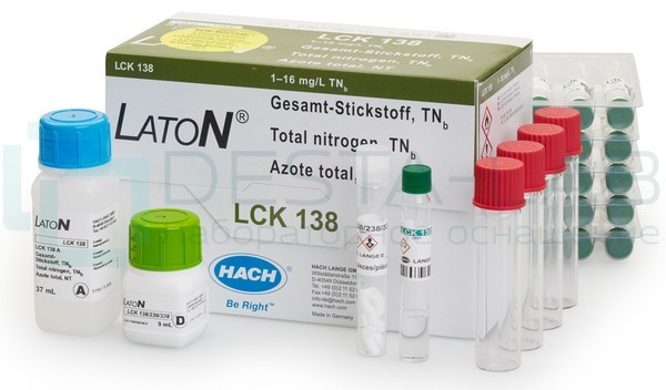 Кюветный тест Hach LCK 138 Азот общий связанный LatoN, 25 тестов