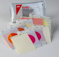 Микробиологические экспресс-тесты для определения Staphylococcus aureus, за 24-48 ч, Petrifilm, 25 шт./уп., 3M (аналоги арт. 61893, Kikkoman; арт. KGR002, Ringbio)