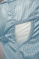 Комбинезон для чистых помещений, с капюшоном, с вшитыми бахилами на полужесткой подошве, ЛТО