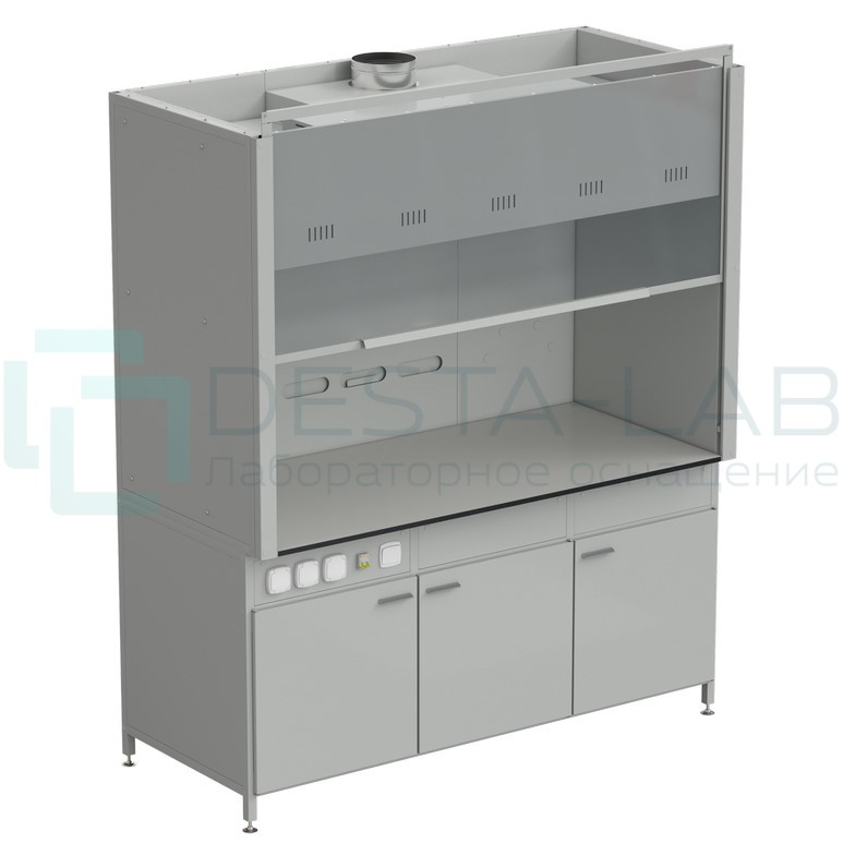 Шкаф вытяжной без подвода воды 1800х900х2145 мм, раб. поверхность - LABGRADE