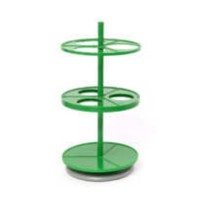 Штатив ЭКРОС-2950 (ПЭ-2950) для 3-х цилиндрических делительных воронок объемом 1000 мл