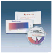 Индикаторная бумага лакмусовая красная, полоски в пласт. коробке, 10 мм × 70 мм, Ahlstrom (Munktell)