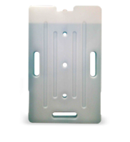 Аккумулятор холода 0 °С, 500 г, жидкий нетоксичный теплоноситель, 190 х 100 х 30, АХТ-0, 1 шт., Россия