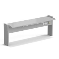 Стеллаж технологический пристенный ЭКРОС с одной полкой на 1200