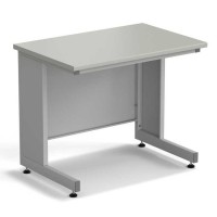 Стол пристенный ЭКРОС 900х600х750 мм, раб. поверхность - ЛАМИНАТ СЕРЫЙ