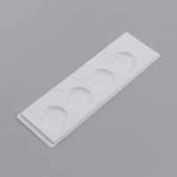 Планшет полимерный иммунологический одноразовый 4 лунки, белый, уп. 20 шт.