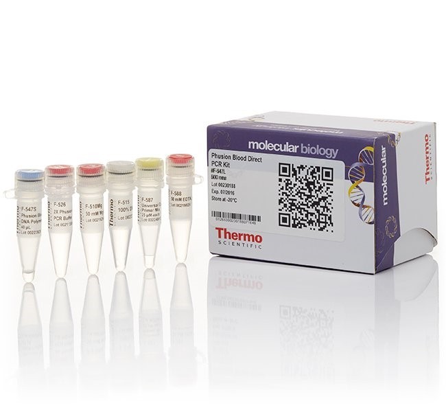Набор для проведения прямой ПЦР Phusion Blood Direct PCR Kit из цельной крови без предварительного выделения ДНК, Thermo FS