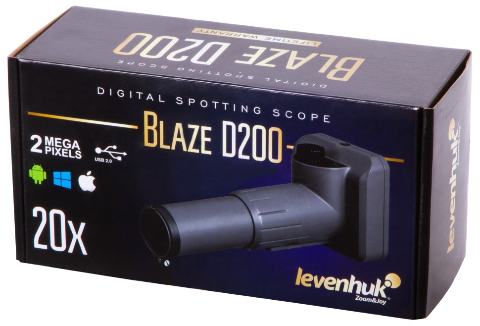 Зрительная труба цифровая Levenhuk Blaze D200