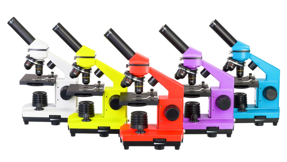 Микроскоп Levenhuk Rainbow 2L PLUS Amethyst\Аметист