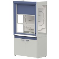 Шкаф вытяжной для мытья посуды ЛАБ-PRO ШВМ 120.74.230 PP