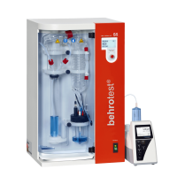 Автоматическая установка паровой дистилляции Behr S5, автоматическая подача NaOH, H2O и H3BO4